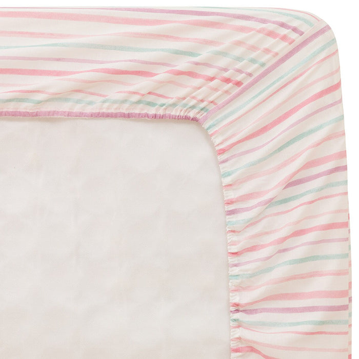 FITTED SHEET 38 PT41 FLORAL PATTERN RO S