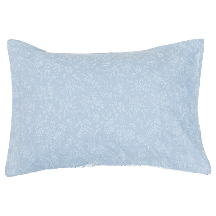 PILLOW CASE PT51 FLOWER PATTERN BL