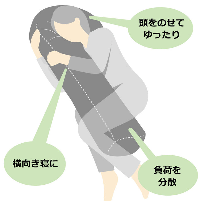 Head Support Body Pillow 2 Poly Nude