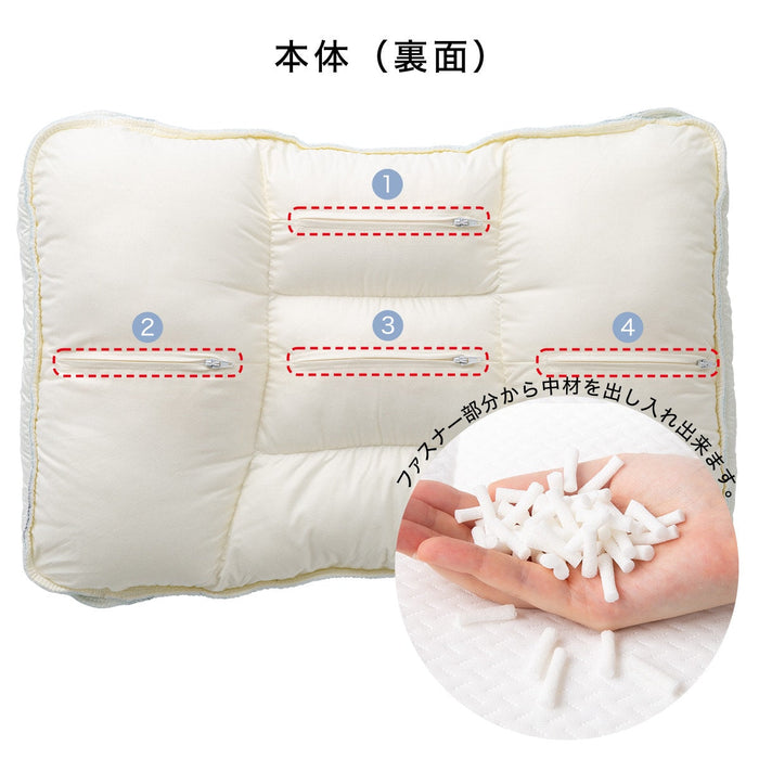 Adjust Height 10 Positions Pillow Latex 2