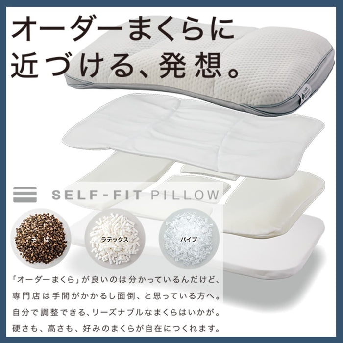 Adjust Height 10 Positions Pillow Latex 2