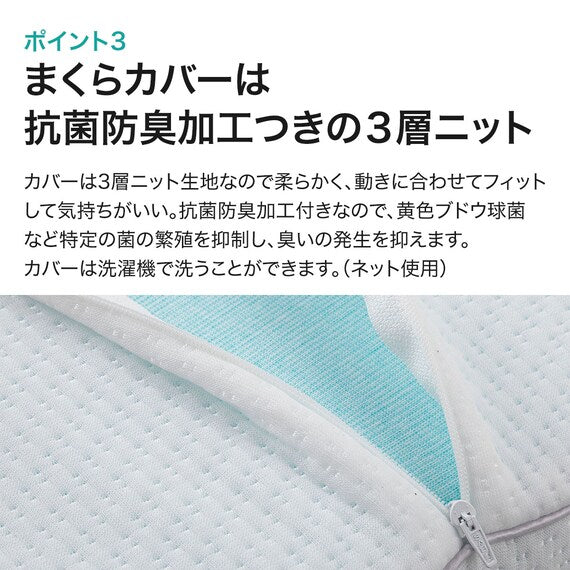 Always Soft Low Repulsion Wave Profile Pillow 2