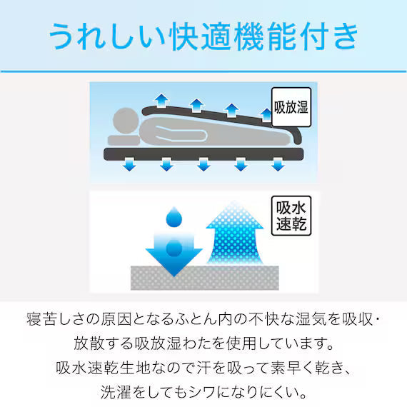 RUBBERLESS MATTRESS PAD N COOL D GY S2401