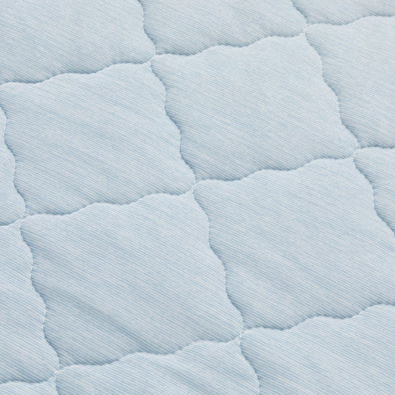 RUBBERLESS MATTRESS PAD N COOL D BL S2401