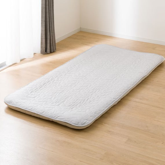 RUBBERLESS MATTRESS PAD N COOL WSP D GY S2403