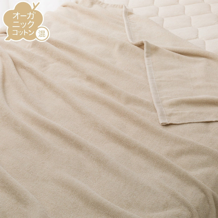 BLANKET ORGANIC COTTON S BE T01