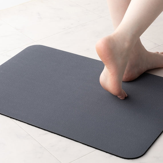 SOFT DIATOMITE KAITEKI BATH MAT 38X59 GY