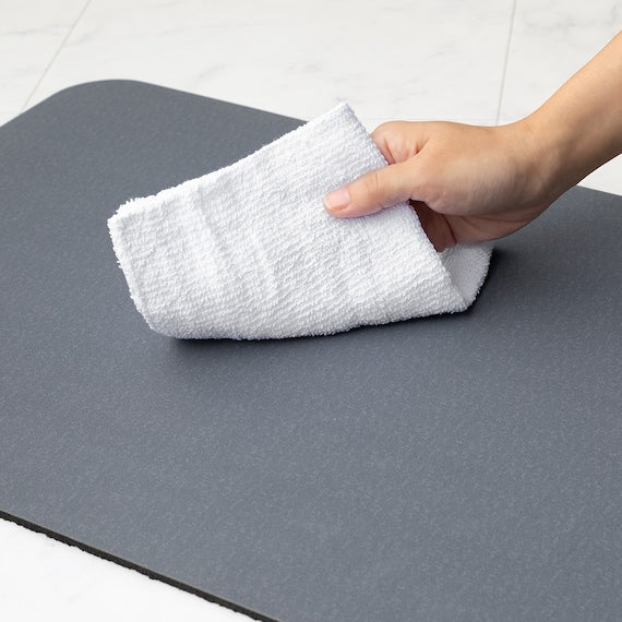 SOFT DIATOMITE KAITEKI BATH MAT 38X59 GY