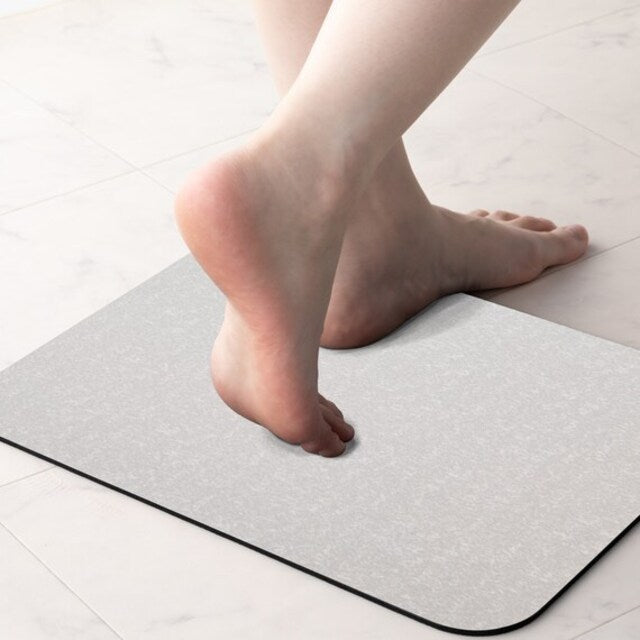 Soft Diatomite Kaiteki Bath Mat 29x39 LGY