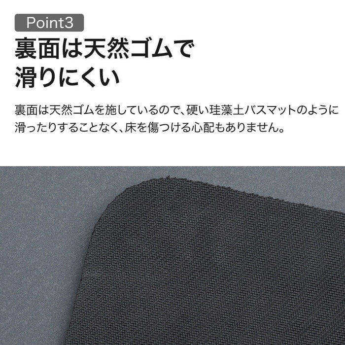 Soft Kaiteki Bath Mat 38x59 BL