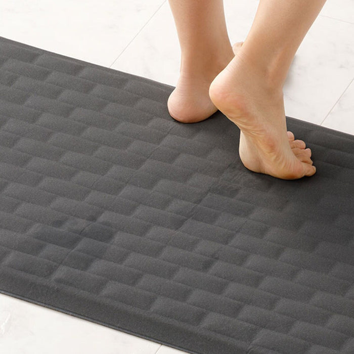 SOFT KAITEKI BATH MAT 38X59 GY UM06