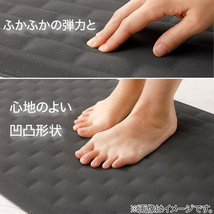 SOFT KAITEKI BATH MAT 38X59 GY UM06
