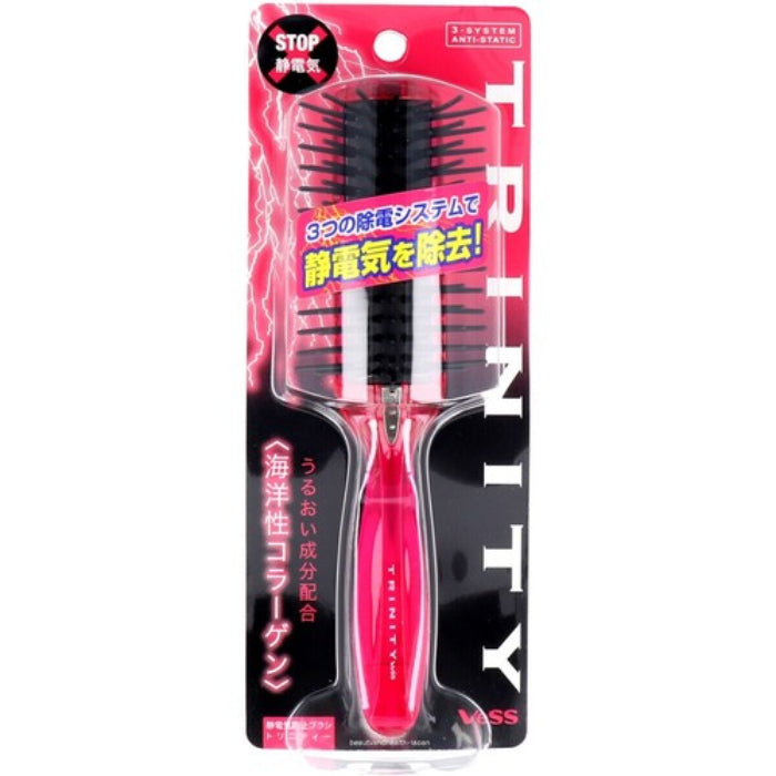ANTI-STATIC MOISTURE ROUND BRUSH S TRINITY TY-800
