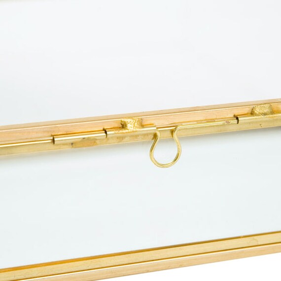 Accessory Box Gold Frame Laiton W20D13.5H7.5