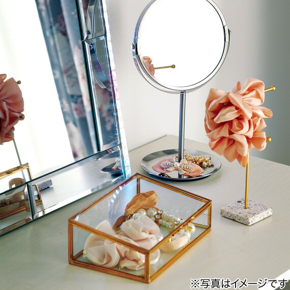Accessory Box Gold Frame Laiton W20D13.5H7.5