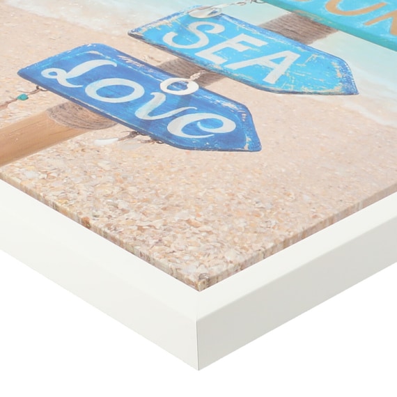 Framed Poster 38x53 Beach S