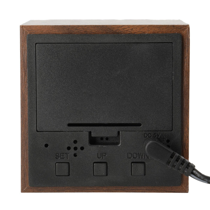 S714RS-C USB LED CLOCK BR