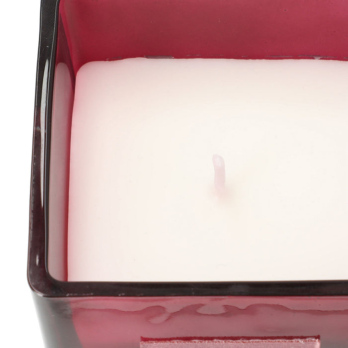 Glass Candle George RO Red