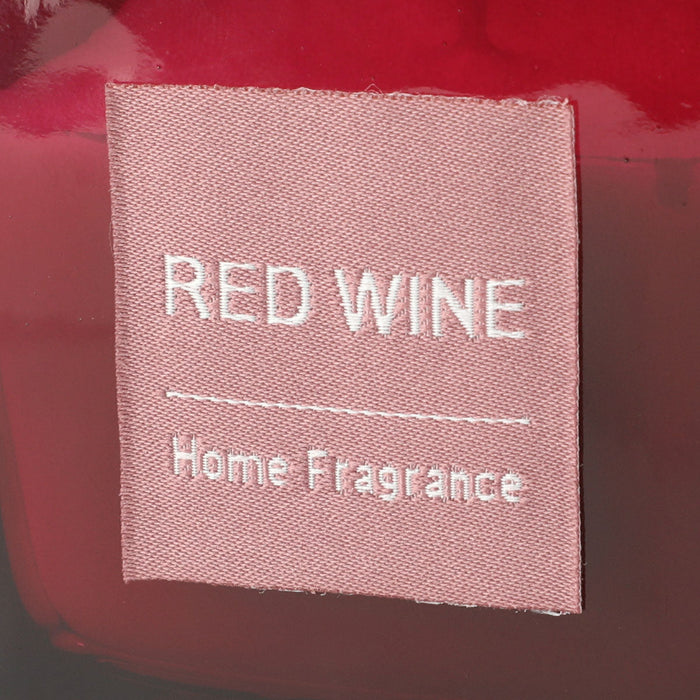 Glass Candle George RO Red