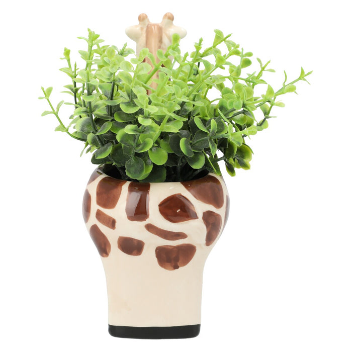 OREGANO  IN ANIMAL POT GIRAFF