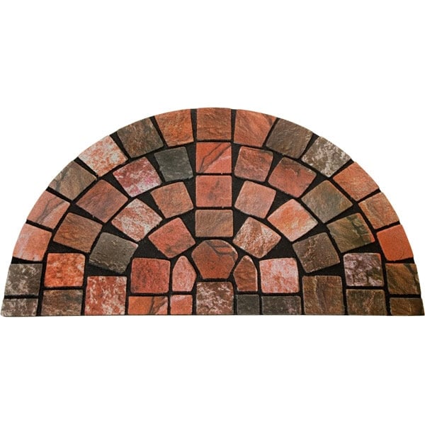 DOOR MAT SEMICIRCLE (76 X 46 X 0.6CM)