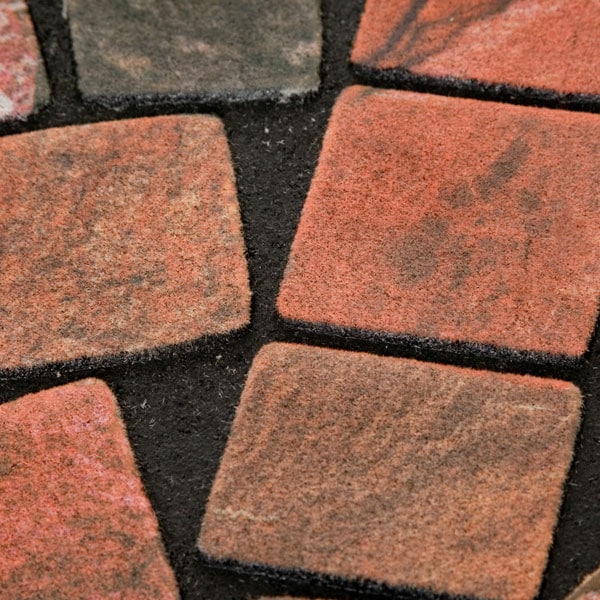 DOOR MAT SEMICIRCLE (76 X 46 X 0.6CM)