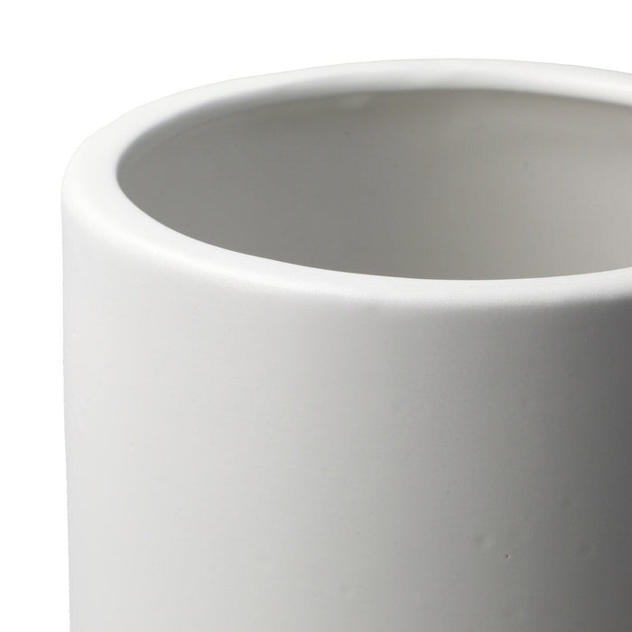 FLOWER VASE CYLINDER 40 STONEWARE