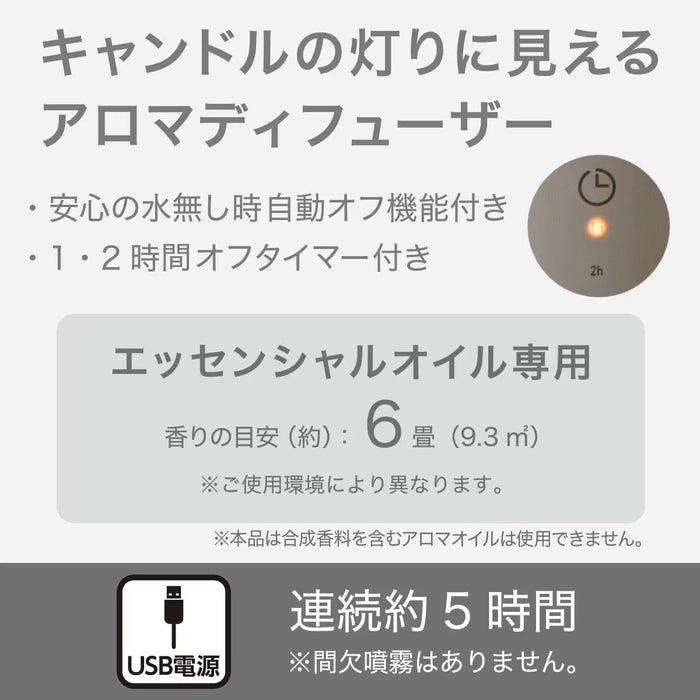 AROMADIFFUSER AU03-2BWH