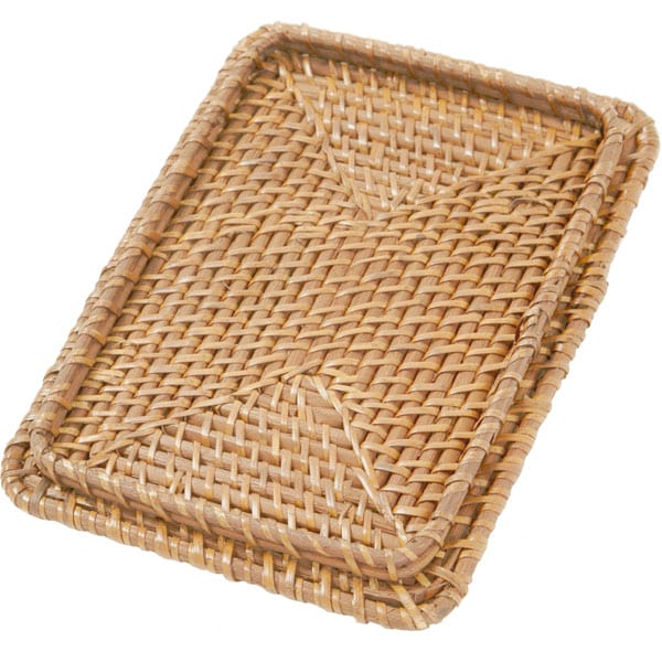 Rattan Basket Lid for Vertical Half / Quarter (S, Natural)