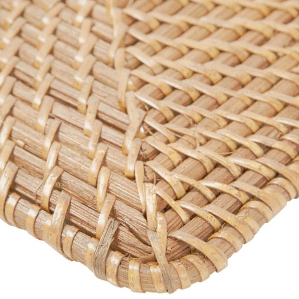 Rattan Basket Lid for Vertical Half / Quarter (S, Natural)