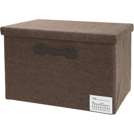 STORAGE BOX FAB DBR REGULAR WITH LID