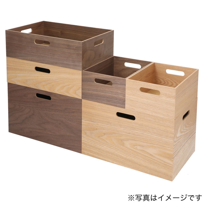 Box Natural Wood 2  Q NA