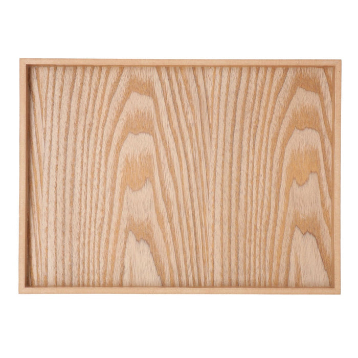Tray Natural Wood 2  H Na
