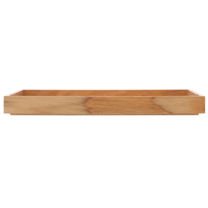 Tray Natural Wood 2  H Na