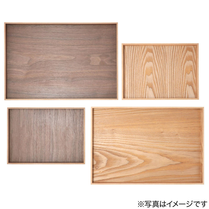 Tray Natural Wood 2  H Na