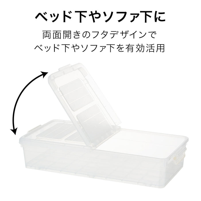 Storage Container Under Bed with Caster