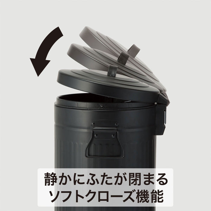 Pedal Pail Soft Close BK 20L