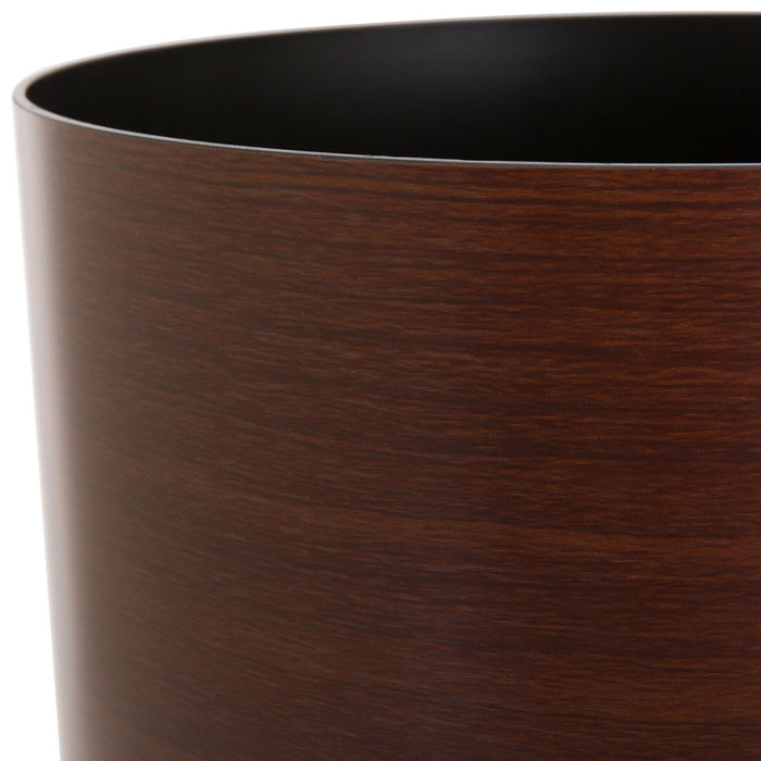 Wood Grain Dustbin 8.2L BR