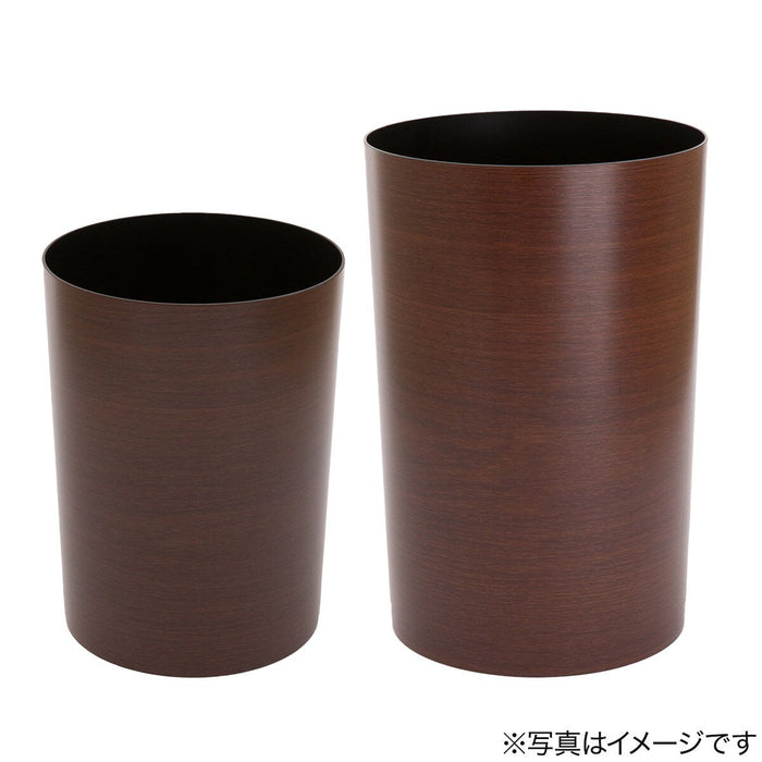 Wood Grain Dustbin 8.2L BR