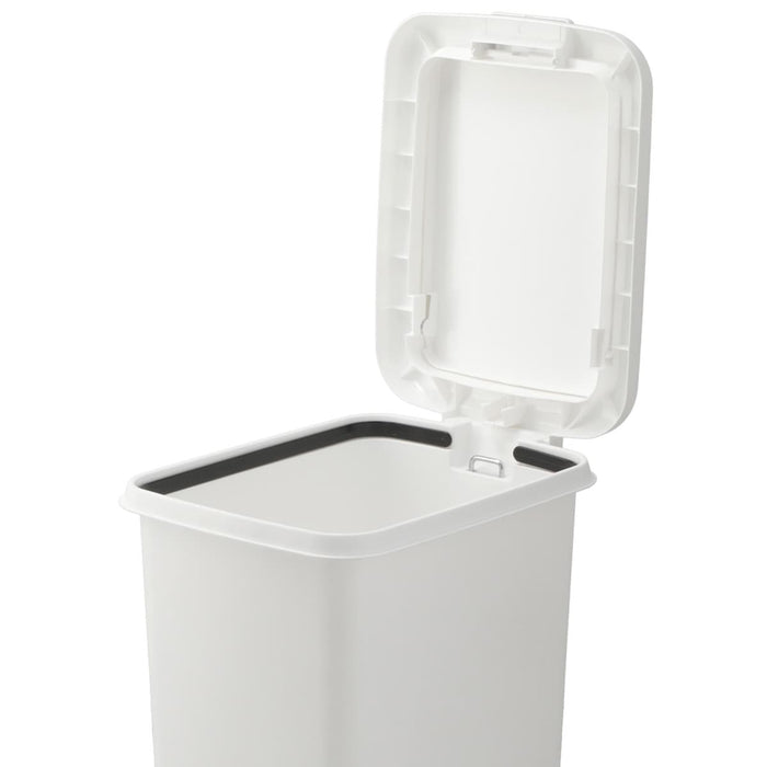 ANTIBACTERIAL AND DEODORANT STEP/PUSH DUSTBIN 30L WH