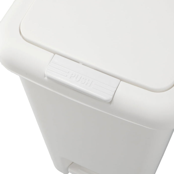ANTIBACTERIAL AND DEODORANT STEP/PUSH DUSTBIN 30L WH