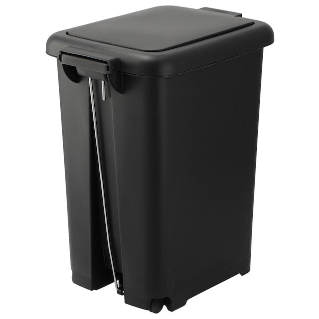 ANTIBACTERIAL AND DEODORANT STEP / PUSH DUSTBIN 45L BK