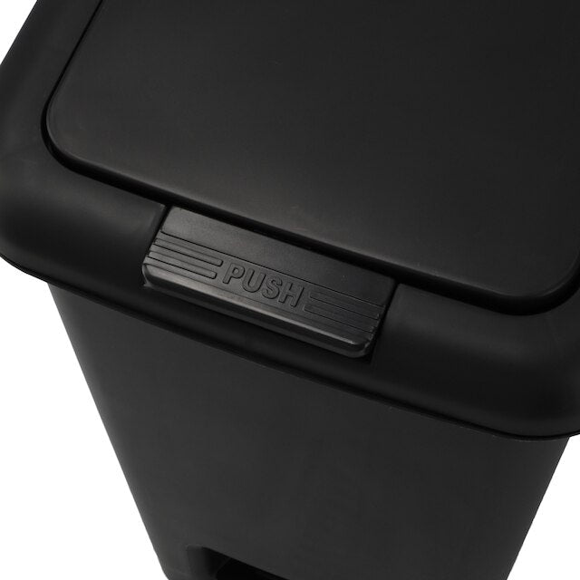 ANTIBACTERIAL AND DEODORANT STEP / PUSH DUSTBIN 45L BK