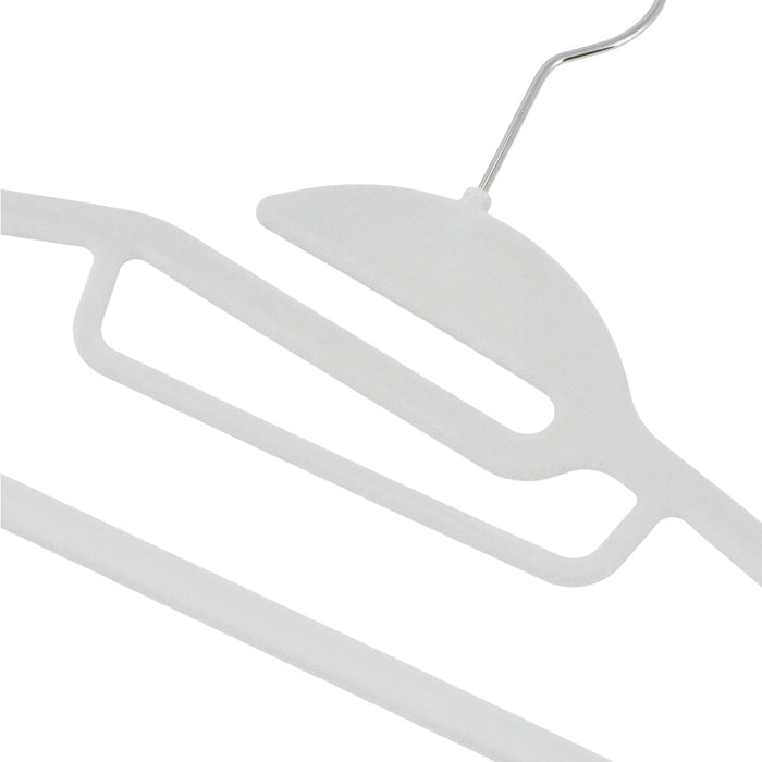 NON-SLIP HANGER FLOCKY W38 5P GY