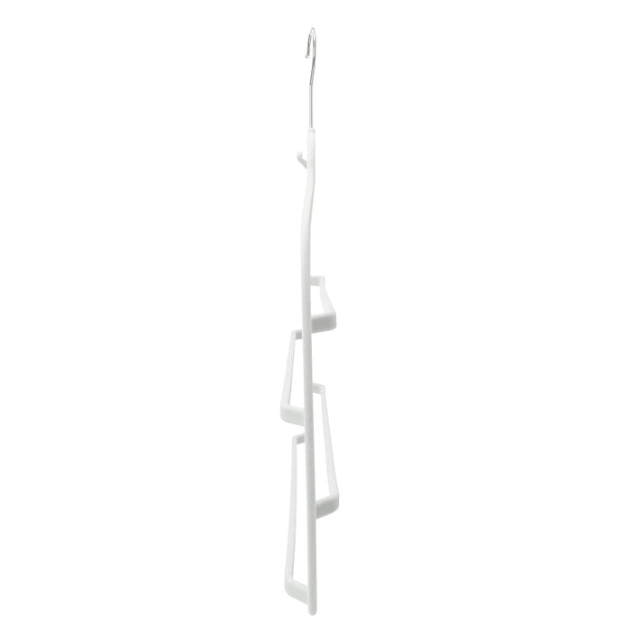 Non-Slip Skirt and Pants Hanger Flocky 4-Tier GY