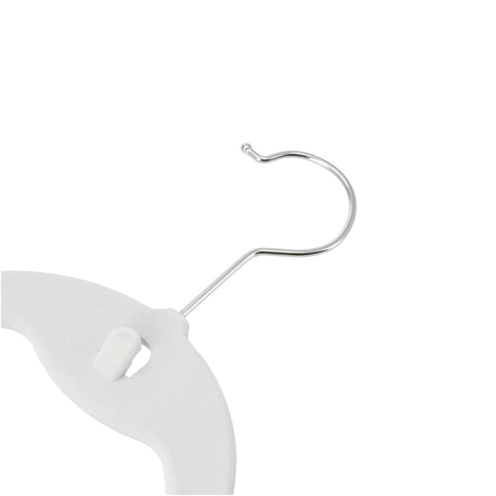 Non-Slip Skirt and Pants Hanger Flocky 4-Tier GY