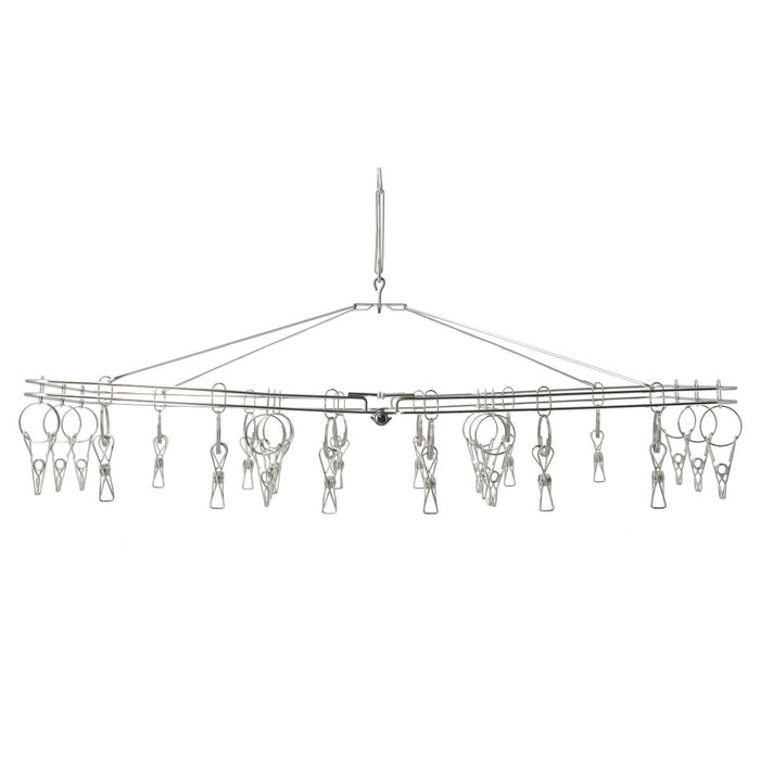 STAINLESS STEEL LAUNDRY HANGER 24P