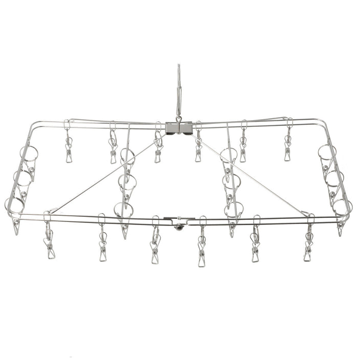 STAINLESS STEEL LAUNDRY HANGER 24P