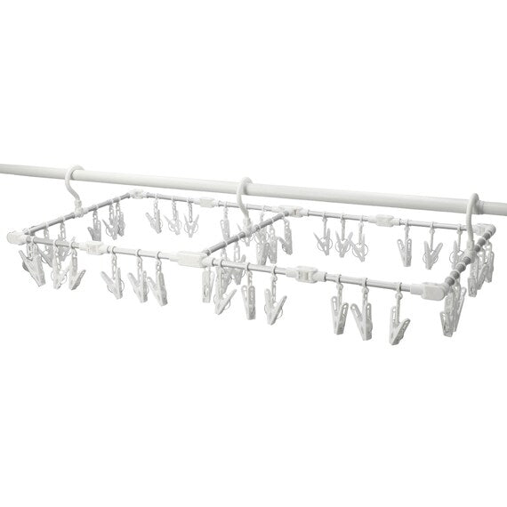 Fold To Small Size Aluminum Pinch Hanger 42P