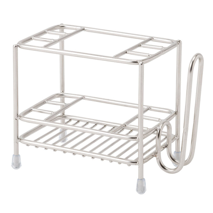 Stainless Steel Wire Toothbrush Holder Square